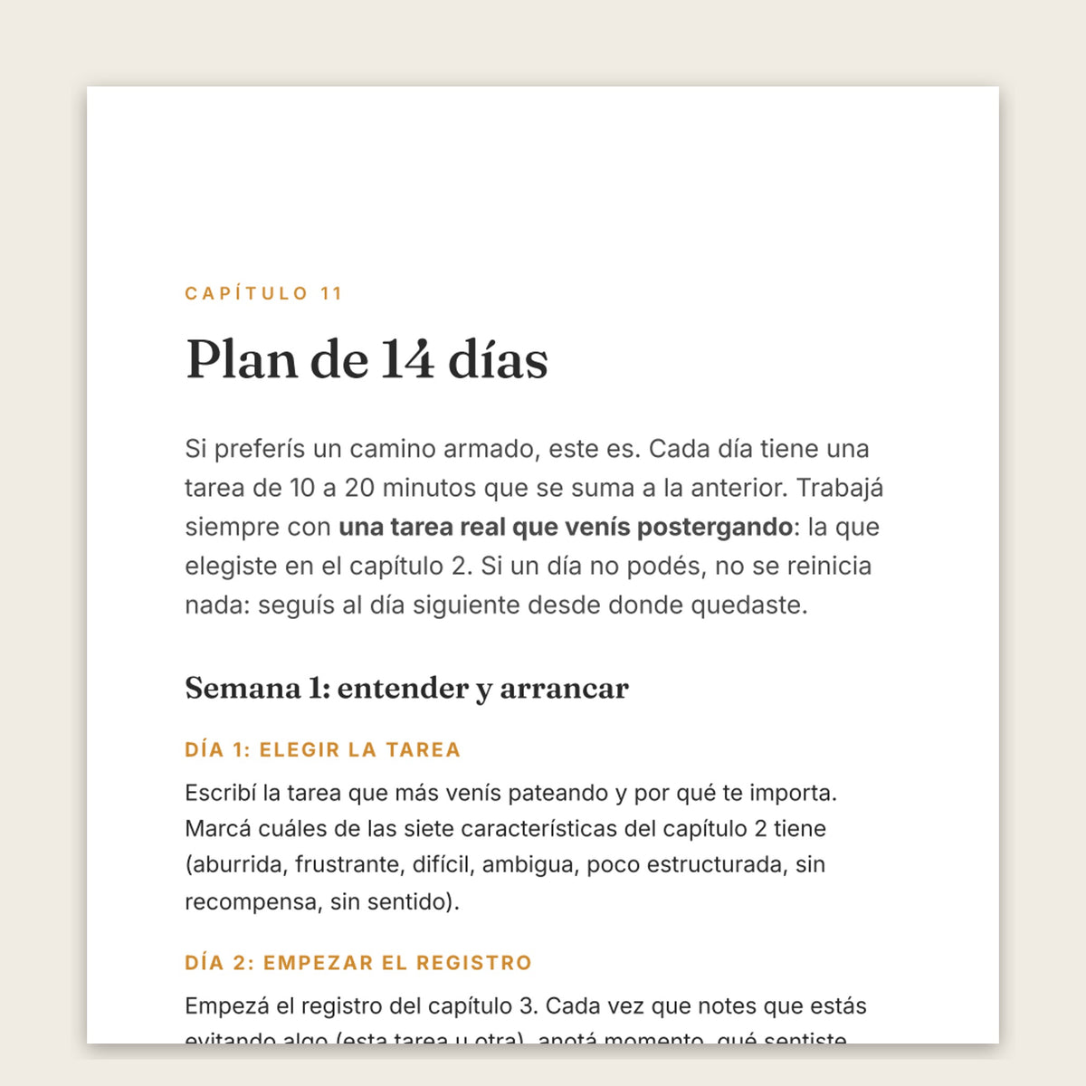 Dejar de procrastinar sin forzarte
